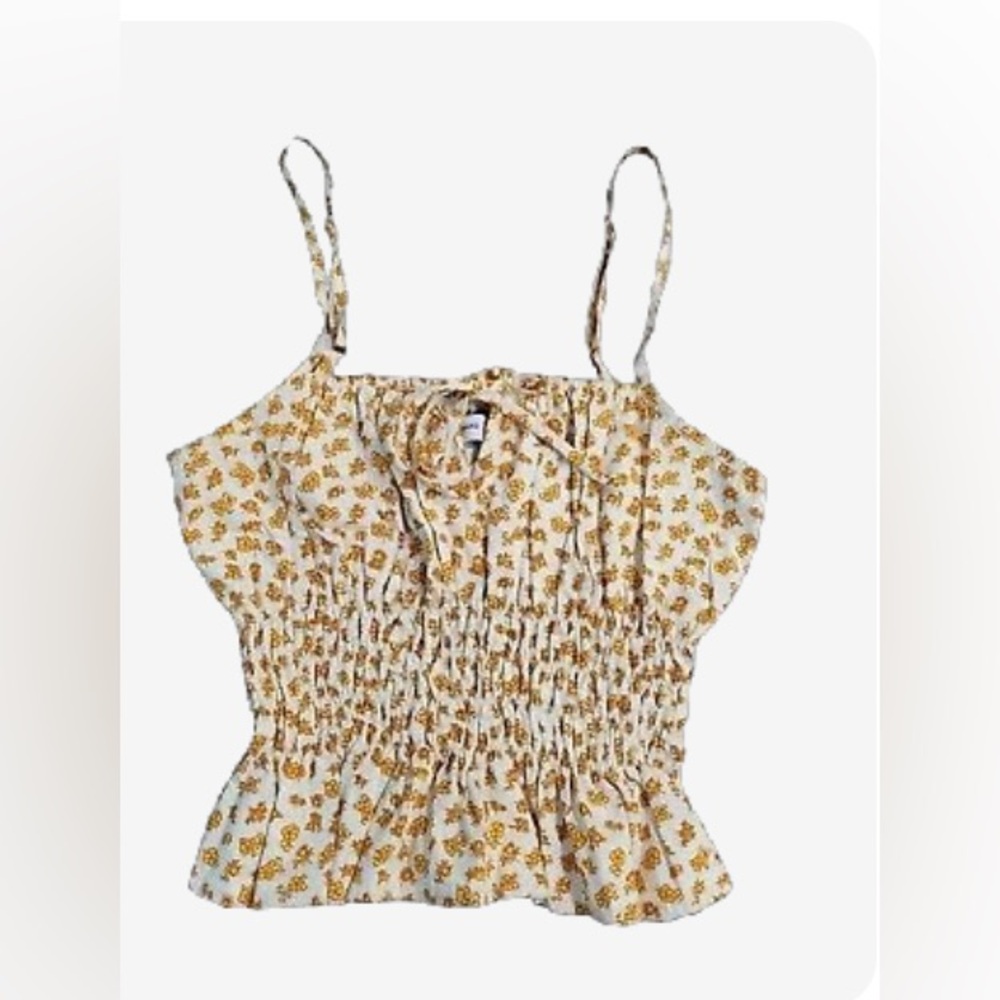 Floral Smocked Women's Top